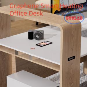 China Customizable and Easy Installation Wood Warm Office office Desk Furniture with Graphene Material factory