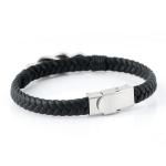 Explosive leather magnetic buckle men's bracelet retro trend simple bracelet