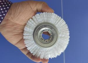China Hexagon Hole Aluminium Oxide Filament Nylon Wheel Brushes for Automated Finishing factory