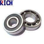 GCr15 2RS Track Roller Bearing , 6200 Series Fast Gearbox Release Bearing