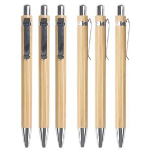 China New material gift promotion advertising logo wooden ballpoint pen factory