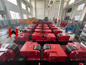 China 30 Ton Pipe Welding Rotator Turning Roller PU Heavy Duty Roller Stands factory