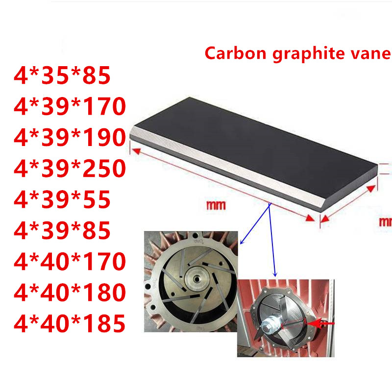 As Per Your Requirement Carbon Graphite Vane and Blade for Vacuum Pump from Suppliers