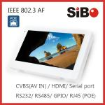 Wall mount Touch Screen Tablet with Indicating LED Bar PoE powered