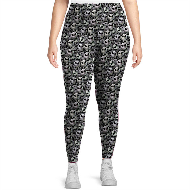 Custom Print Pants Plus Size High Waist Gym Fitness Sport Wears Spandex Fabric Butter Soft Women Yoga Leggings For Workout