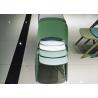Buy cheap 57cm 80cm Green Plastic Dining Chairs No Scratch Recycled Material from wholesalers