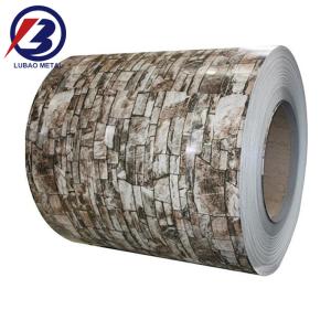 China Z121-Z180 Coating PPGI Coils 0.4mm 0.5mm Thickness Color Coated Steel Coil for Metal Roofing Sheets Building Materials factory