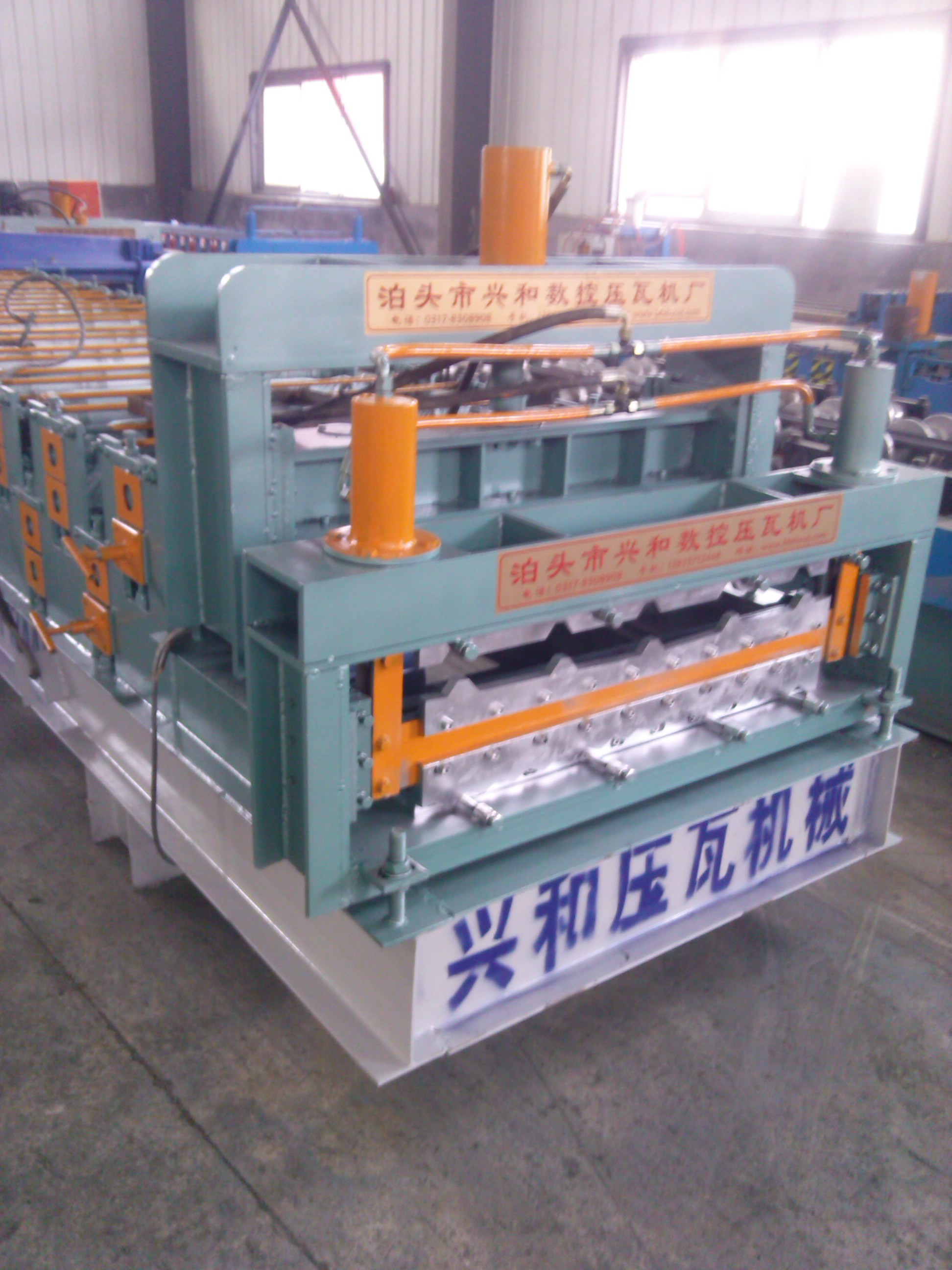 Metal Double Layer Steel Roofing Roll Forming Machine