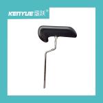 Gynecology Chair Parts Black PU Metal Material For Gynecology Bed Table