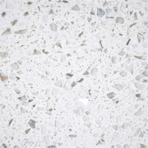 China 3200*1800*18MM Frostine White Glass Quartz Decorative Flooring Tile factory