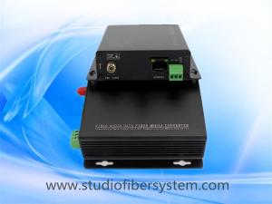 China RS485 fiber media converter for 1CH half duplex RS485+1CH 10/100M ethernet over fiber extenders factory
