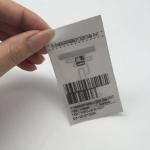 1.63 X 0.63in RFID Tag Sticker Fabric Custom Care Labels For Clothing