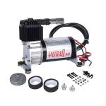 Dc 12v Air Ride Suspension Compressor Chrome And Black For Truck