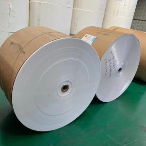 China Disposable Cupstock Paper 330 Gram PE Coated Paper Rolls factory