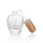 Hot Sale Customized Cosmetic Serum 30ml Dropper Bottle Glass Frosted Glass