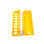 28 Holes 50CM Long Poultry Pigeon Feeder,Plastic Bird Manual Feeder