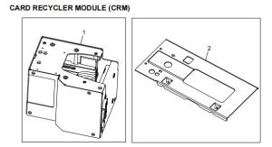China ATM Spare Parts NCR CARD RECYCLER MODULE (CRM) factory