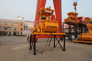 China JS500 Twin Shaft Concrete Mixer Machine 18.5kw 25m3/H Productivity factory