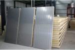 Glass Wool Insulated Roof Panels Foam Insulation Panels 80Mm Thickness