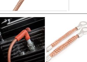 China Tinned Wire Expanding Copper Braided Cable Sleeve factory