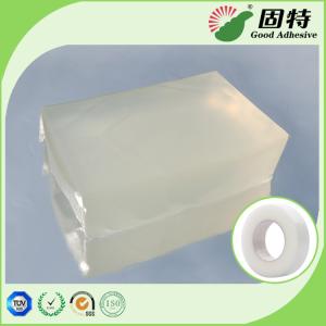 China Colorless Transparent PSA Hot Melt Adhesive Block For Medical Tape Plaster factory