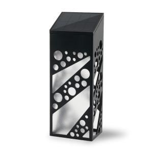 China ABS Waterproof Fence LED Solar Garden Wall Light 280mA For Patio Wall Decoration factory