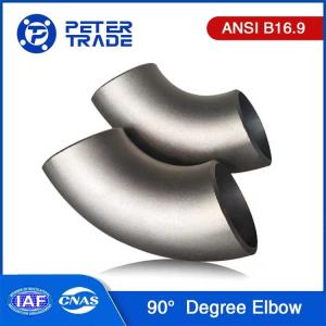 China 3D Radius ASME B16.9 4 Inch Stainless Steel Pipe Fitting ASTM A403 90 Degree Elbow factory