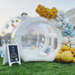 1mm PVC Dome Bubble Tent Transparent Inflatable Bubble Balloons House