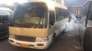 China 2012 Coaster Brand Second Hand Bus 29 Seats Petrol Engine No Accident factory