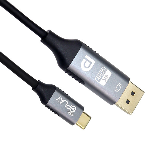USB Type C To DisplayPort Cable 4K 60HZ Type C To DP Cord