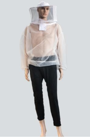 Transparent Beekeeping Protective Clothing Bee Safety Clothing With Veil And Zipper