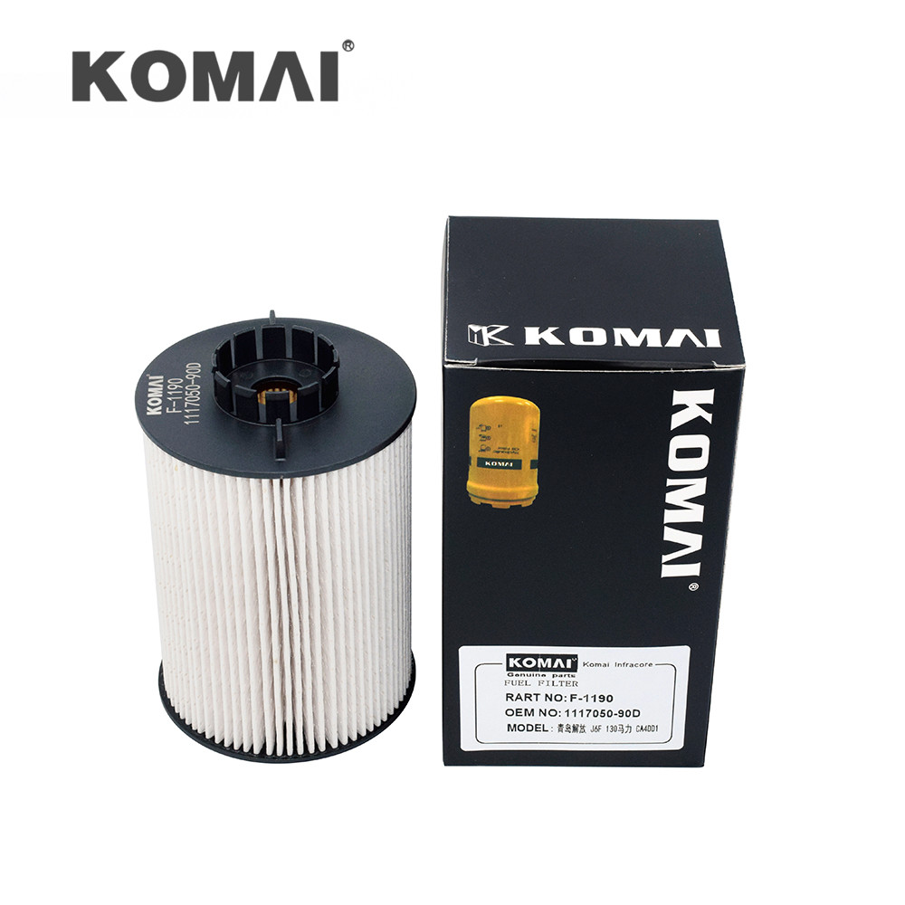 KOMAI 1117050-90D Fuel Oil Filter For Diesel Engine Parts In Engineering Machinery