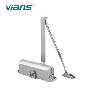 China EN3 Spring Power Automatic Door Closer 180° Max Opening Angle For Wooden / Fire Door factory