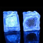 Multi-Color Button On/Off LED Ice Cube For KTV, Leisure Bar, Birthday , Wedding