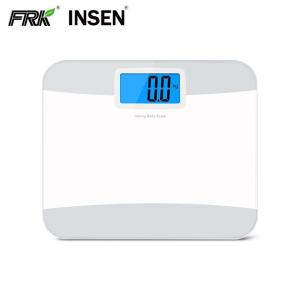 China Extra Large Tempered Glass Platform 200KG Talking Bathroom Scale factory