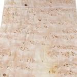 0.50mm Burl Wood Veneer Natural American Walnut Mappa With Fleece
