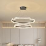 Polishing Metal Material LED Contemporary Round Chandelier 20 - 30m²