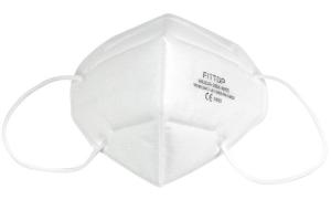 China High Filtration Capacity KN95 Air Mask Breathable Low Breath Resistance factory