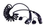 250V 32A J1772 Type 1 Charging Cable Tethered Open End Coiled Cable