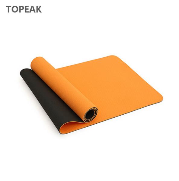 Sgs Certified Tpe Material Fitness Yoga Mat With Strap 10mm 12mm Yoga Mat Xl