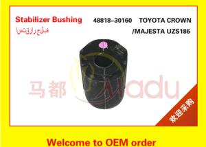 China TOYOTA CROWN GRS182 black colour Rear stabilizer bushing OEM48818-30160 factory