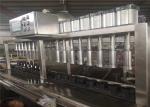 PLC Control Semi Automatic Bottling Machine , 10-10 Commercial Bottle Filler