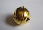 Decorating for Christmas with Jingle Bells in golden color