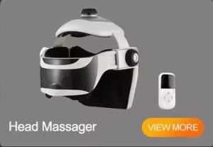 China Stress Relief Brain Massager Helmet Three Levels Scalp Massager Helmet factory