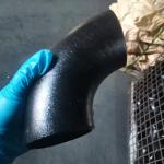 SCH 40 Pipe Fittings Elbow black Welded steel 90 Degree Elbow