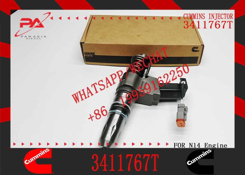 Remanufactured new diesel fuel injector 3411766F 3411767T 3411766 4307776