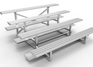 China Lightweight Aluminum Grandstands with Anodized Aluminum Seat Planks factory