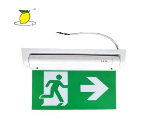 China 4W LED Emergency Light , Thermoplastic LED Exit Signs AC 120 - 270V factory