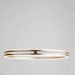 Decorative Indoor Lighting Hanging Light Nordic Double Ring Aluminum Luxury