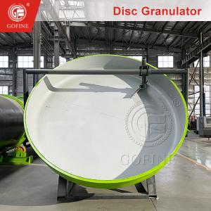 China Powder Npk Urea Compound Fertilizer Pelletizer Disc Granulator Fertilizer Machine factory